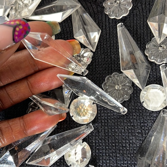 Bonnie Boerer Crystal Chandelier Sweater - Picture 4 of 13